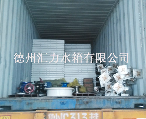 匯力玻璃鋼水箱運輸